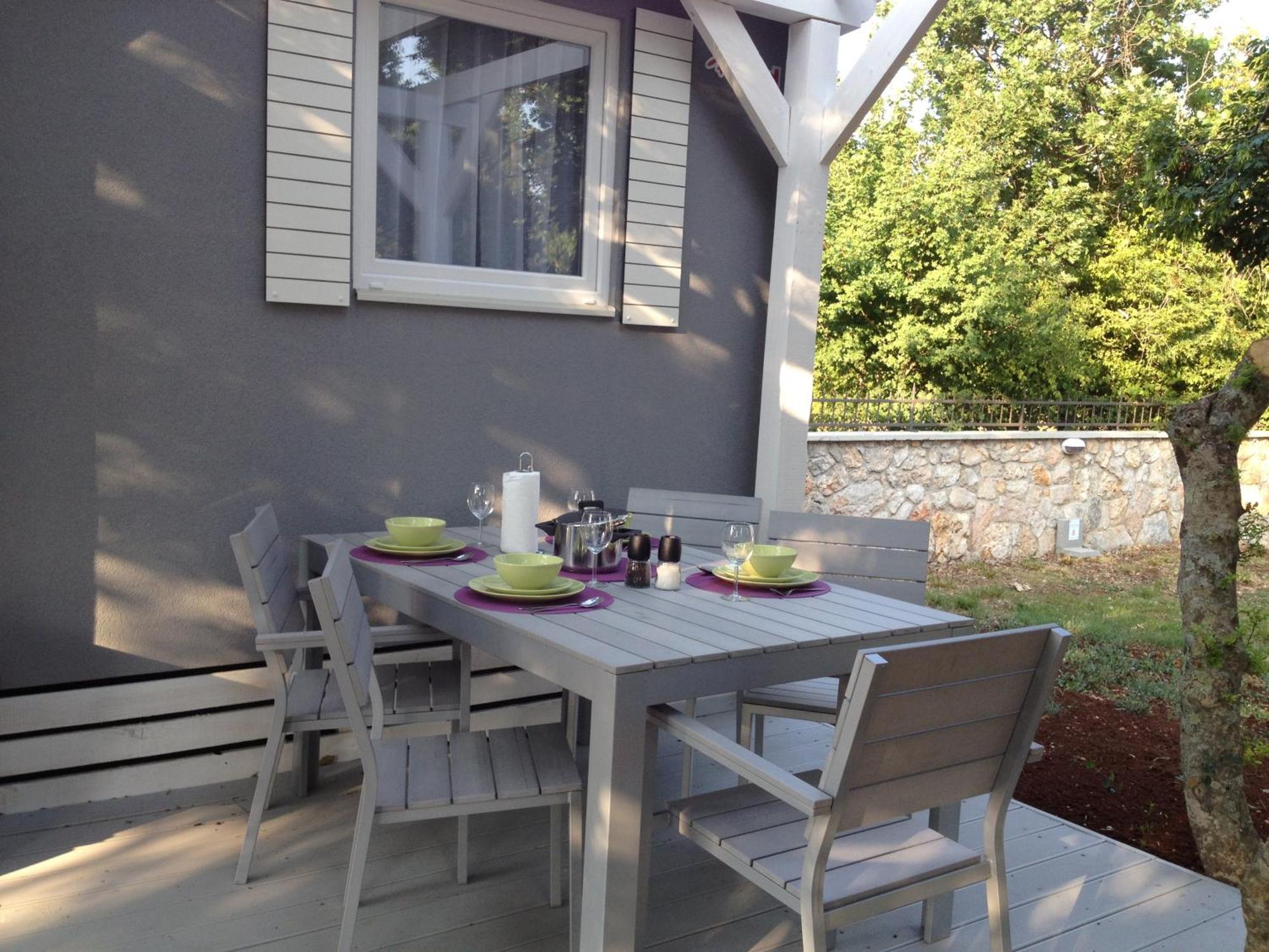 Micanovi Dvori Mobile Home Village Zrmanja Obrovac Cameră foto
